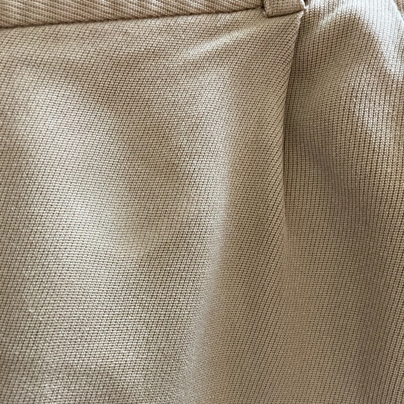 Ann Taylor slacks pants camel color silk wool blends pants women’s 10 cuffed - Picture 5 of 6